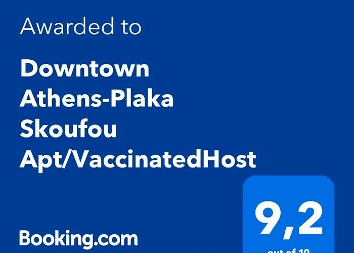 Downtown Athens-Plaka Skoufou Apt/Vaccinatedhost